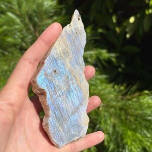 Moonstone Slab with Dual Sided Blue Flash